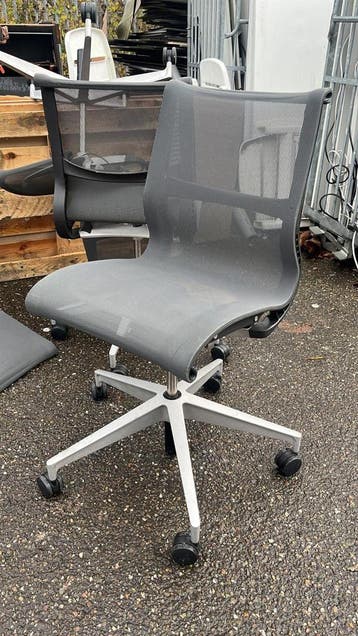 Herman Miller Setu - B Keus - Bureaustoel, Huis en Inrichting, Gebruikt, Verzenden, Zwart, Bureaustoel