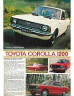 1975 TOYOTA COROLLA BROCHURE NEDERLANDS, Nieuw