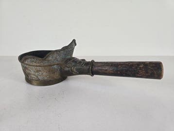 Strijkijzer - Brons - Zijdestrijkijzer