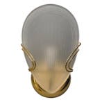 Metal-Lux - Murano Style - Wandkandelaar - Verguld messing