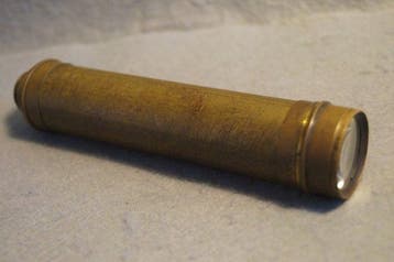 Télescope marin - Small four draw brass marine telescope for