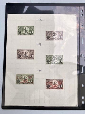 België - België – Bastogne privékwesties met origineel