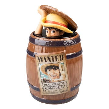 One Piece Wanted Monkey D. Luffy Koekjestrommel, Ophalen of Verzenden
