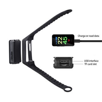 X8 Camera Horloge 1080p - DVR Security Smartband, Verzenden, Nieuw