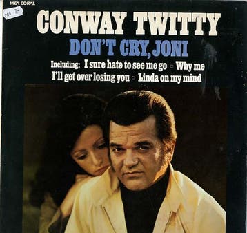Conway Twitty - Dont Cry, Joni, Verzenden, Gebruikt