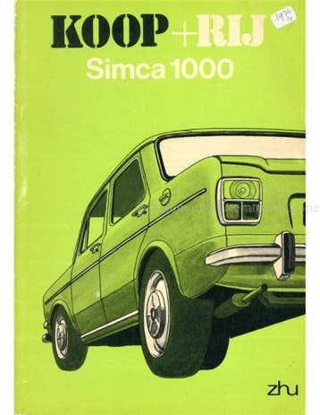 KOOP + RIJ SIMCA 1000