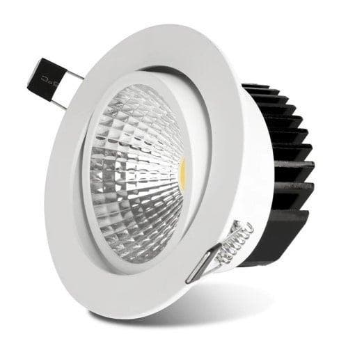 Tsong LED Inbouwspot 7w (4000k), Maison & Meubles, Lampes | Spots, Envoi