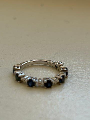 Zonder minimumprijs - Other brand - Ring - 18 karaat Witgoud, Handtassen en Accessoires, Ringen, Nieuw