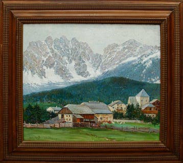 Amedeo Merello (1890-1979) - Prime nevi sulle Dolomiti di, Antiek en Kunst