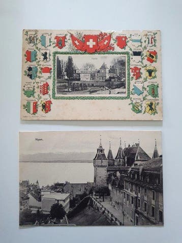 Suisse - Cartes postales anciennes - Lac Léman, Genève,, Collections