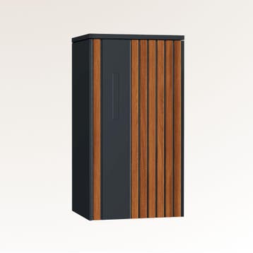 Pakketbrievenbus - ParcelXL® Woodline XXL - Antraciet, Verzenden, Nieuw, Staal, Staande brievenbus