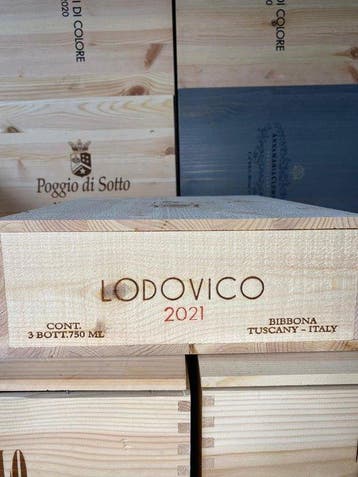 2021 Lodovico - Toscane - 3 Flessen (0.75 liter), Nieuw