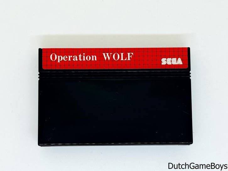 Sega Master System - Operation Wolf, Games en Spelcomputers, Games | Sega, Gebruikt, Verzenden