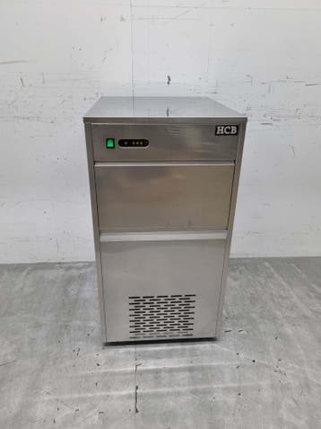 Machine à glaçons en acier inoxydable 60 kg p/d 230V Horeca, Articles professionnels, Verzenden