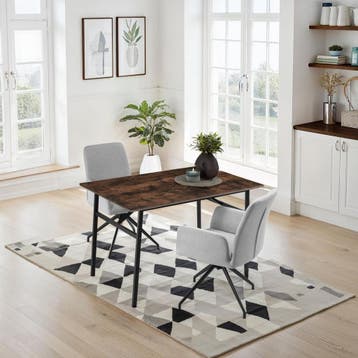 Eetkamertafel Swansea 120x75x76cm, Huis en Inrichting, Verzenden, Nieuw