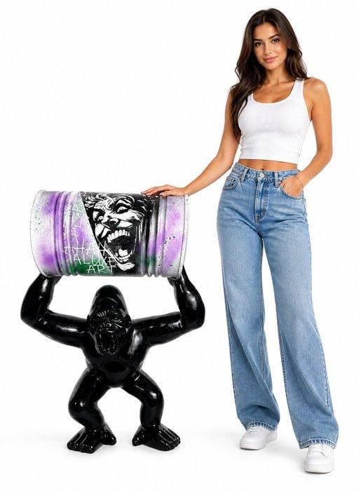 Daluxe Art - 1999 • Joker Gorilla XXL 65 cm, Antiek en Kunst, Kunst | Designobjecten