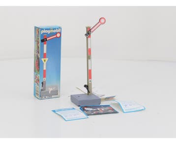 Playmobil 4353 Seinpaal (Seinpalen en seinen, Baan en rails), Hobby en Vrije tijd, Modelbouw | Overige, Ophalen of Verzenden, Gebruikt