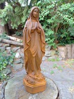 Statue, Saint Mary the Virgin - 38 cm - Fonte