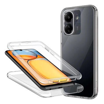 360° Hoesje voor Xiaomi Poco F7 Ultra - Transparant TPU Full, Telecommunicatie, Verzenden, Nieuw
