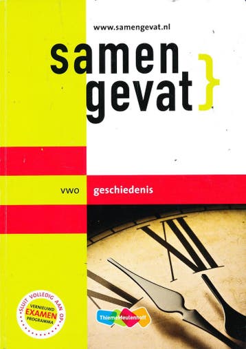 Samengevat VWO Geschiedenis, Boeken, Verzenden, Nieuw