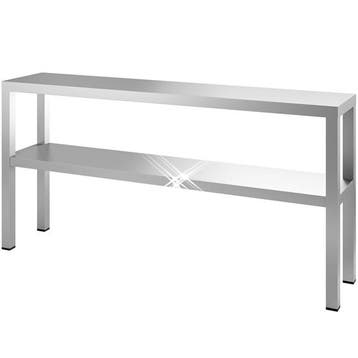Rvs etagère 2 hoog 1400x250x700 mm, Verzenden, Nieuw in verpakking
