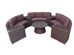 Veiling - Diningset / Tuinset incl. kussens 8-delig, Tuin en Terras, Nieuw
