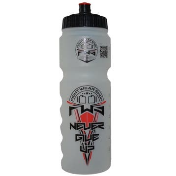 FWS Never Give Up Sports Bottle Bidon by Fightwear Shop, Sport en Fitness, Boksen, Verzenden, Nieuw, Overige