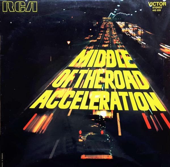 Middle Of The Road - Acceleration, CD & DVD, Vinyles | Pop, Envoi