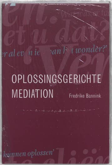 Oplossingsgerichte mediation 9789026517730 F.P. Bannink, Verzenden, F.P. Bannink