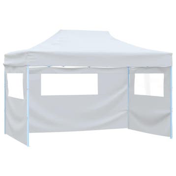 vidaXL Partytent met 3 zijwanden inklapbaar 291x413x315 cm, Verzenden, Nieuw