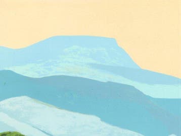 Roger Muhl (1929-2008) - Provence : Au-delà du vallon se