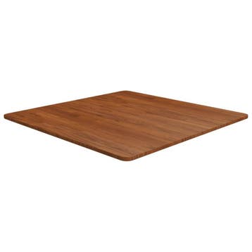 Tafelblad eiken donkerbruin 80x80cm - Duurzame horeca-inr..., Huis en Inrichting, Gebruikt, 50 tot 100 cm, Verzenden, 50 tot 100 cm
