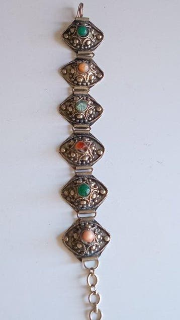 Zonder minimumprijs - Armband Zilver - Vintage Berber
