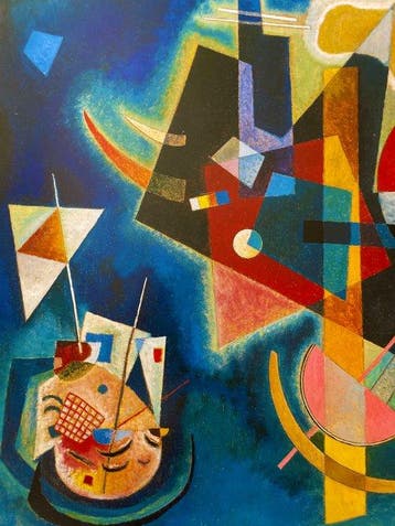 Wassily Kandinsky (1866-1944) - Nel Blù