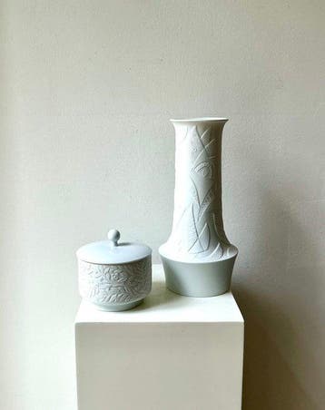 Hutschenreuther, Heinrich porzellan - Cuno Fischer - Vase -, Antiek en Kunst
