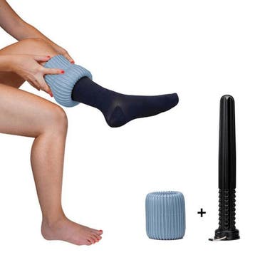 Doff N’ Donner Set – Aan- en Uittrekhulp voor Compressiekous, Verzenden