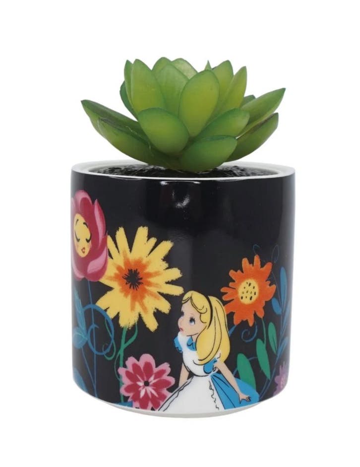 Alice in Wonderland Plant Pot, Verzamelen, Disney, Nieuw, Ophalen of Verzenden