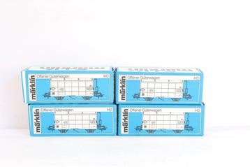 Märklin H0 - 4656 - Wagon de marchandises pour trains, Hobby en Vrije tijd, Nieuw