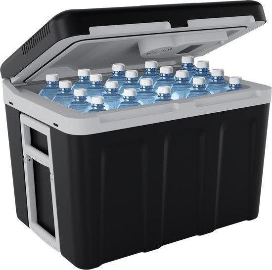 2dekans | Auronic Elektrische Koelbox - Coolbox - 40L - 12V, Caravans en Kamperen, Kampeeraccessoires, Ophalen of Verzenden