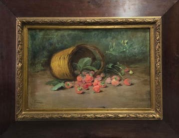 Europese school (XX) - NO RESERVE - La cesta de fresas