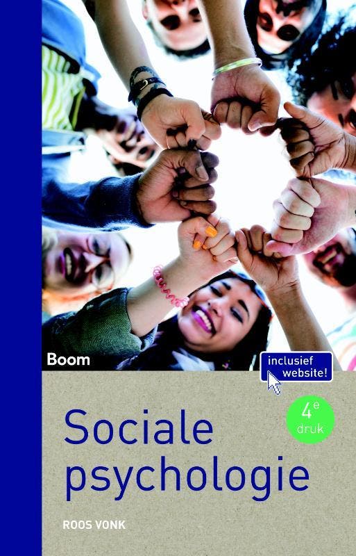 Sociale psychologie 9789089537850, Livres, Psychologie, Envoi