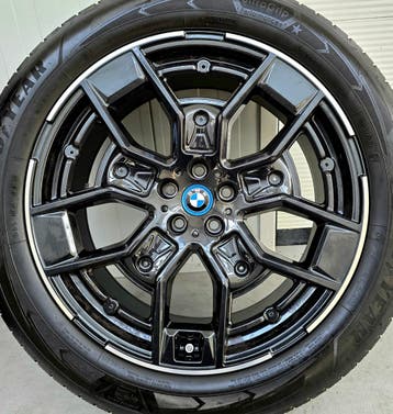BMW iX 21 inch velgen winterbanden 1011 DEMO sport UNIEK, 255 mm, Verzenden, Banden en Velgen, Nieuw
