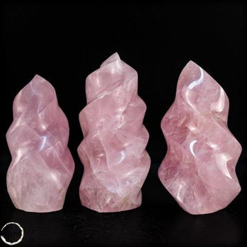 Rozenkwarts vlammenset – Zachte elegantie in tere roze