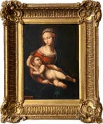 After Raffaello Sanzio da Urbino (XIX) - The Bridgewater, Antiek en Kunst