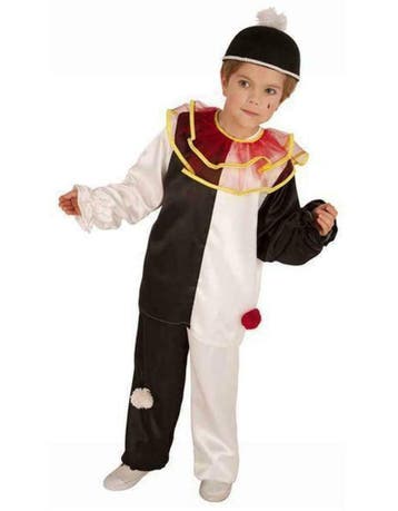 Pierrot clown kostuum voor kinderen, Ophalen of Verzenden