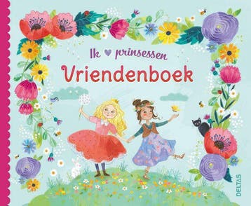 Ik hou van prinsessen vriendenboek, Boeken, Kinderboeken | Kleuters, Verzenden, Nieuw