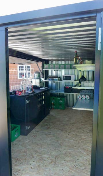 Barcontainer snel te leveren voor een scherpe prijs!, Ophalen, 200 tot 400 cm, Nieuw, 1 raam