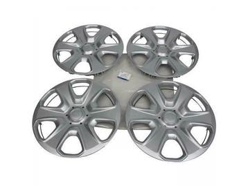 4x ORIGINELE Ford wieldoppen set ZILVER 15 inch TOURNEO TRAN, Ophalen of Verzenden, Nieuw